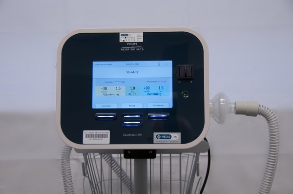Hoestmachine E-70 cough assist philips hoest sputum filter